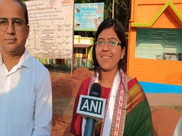Additional District Magistrate of West Tripura, Megha Jain (Photo: ANI) 