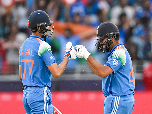 Shubman Gill and Rohit Sharma (Photo: X/@rajnathsingh)