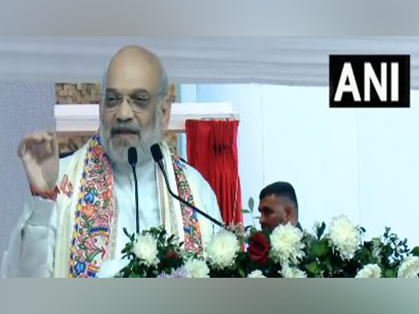 Home Minister Amit Shah attends ‘Shashwat Mithila Mahotsav 2025’ in Gandhinagar (Photo/ANI)