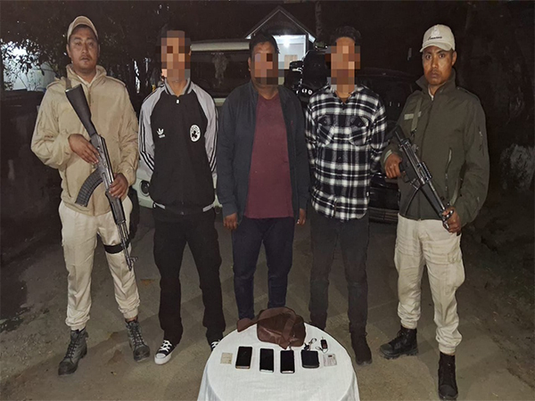 Manipur Police arrests three active cadres of UPPK. (Photo: @manipur_police)