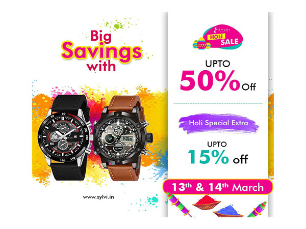 Sylvi Holi Sale 2025: Celebrate with Colors & Unbeatable Deals – Up to 50% Off!