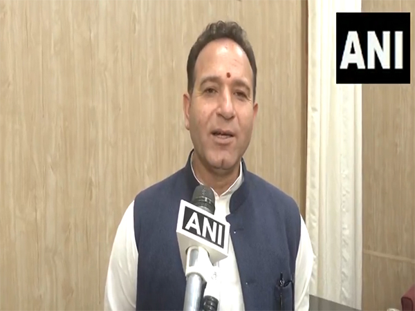 Jammu and Kashmir Leader of Opposition (LoP) and BJP MLA Sunil Sharma (Photo/ANI)