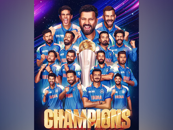 Team India wins ICC Champions Trophy 2025 (Photo/Instagram/@icc)
