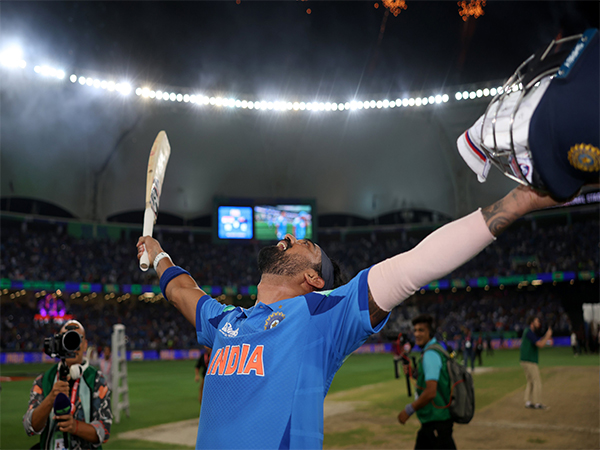 KL Rahul post India's victory (Photo-BCCI/X) 