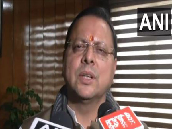 Uttarakhand CM Pushkar Singh Dhami (Photo/ANI)