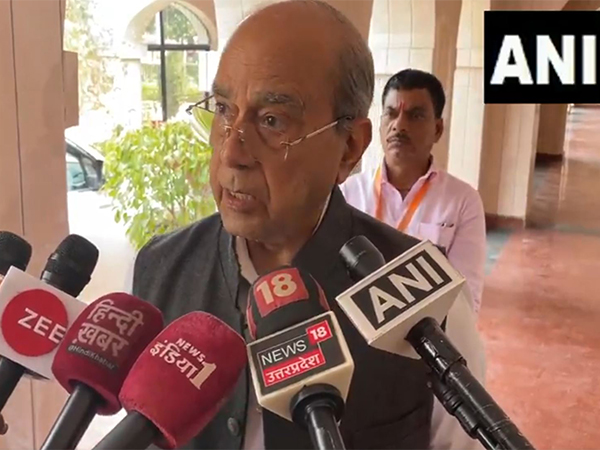 Nripendra Mishra, Chairman of Construction Committee of Shri Ram Janmabhoomi Teerth Kshetra (Photo/ANI) 