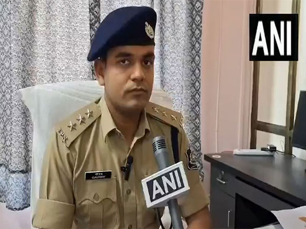 Additional Superintendent of Police (ASP), Gaurav Agarwal (Photo/ANI) 