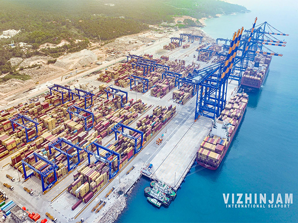 Vizhinjam International Seaport (Image: X/@pinarayivijayan)