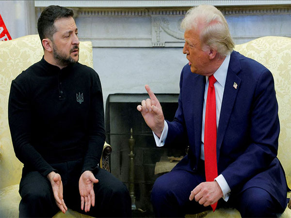 US President Donald Trump meets Ukrainian President Volodymyr Zelenskyy at the White House in Washington DC (File Image/Reuters)