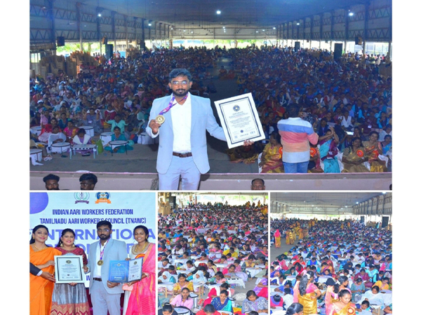 Dr. Aravind Lakshminarayanan organized the 1st International Aari Workers Conference