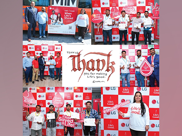 LG Electronics India and Saksham Bharti Foundation Organize Four-Day Blood Donation Camp in Gurugram