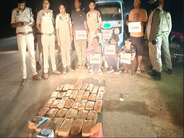  Assam Police seize 98,000 Yaba tablets, 38 kg of cannabis in  Cachar (Photo/ANI)