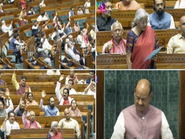 Finance Minister Nirmala Sitharaman in Lok Sabha (Image: SansadTV)