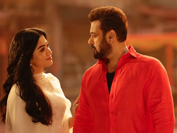 Actors Salman Khan and Rashmika Mandanna (Image source: Makers of Sikandar)