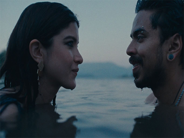 Actors  Shanaya Kapoor  and Adarsh Gourav (Image source: Colour Yellow)