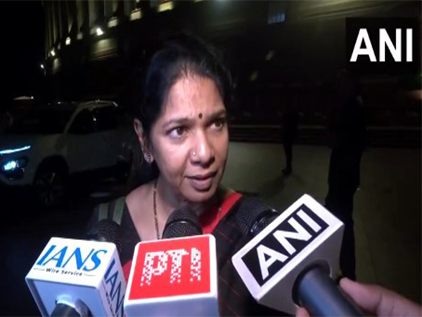  DMK MP Kanimozhi (Photo/ANI)