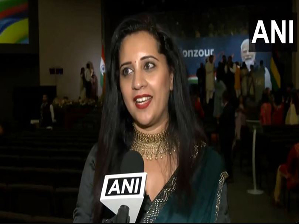 Miss Mauritius Kushboo Ramnawaj (Photo/ANI)