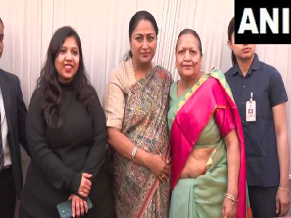 Delhi CM Rekha Gupta meets citizens at her residence.(Photo/ANI)