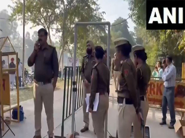 Visuals from Karnal for counting for Municipal Elections underway (Photo/ANI)