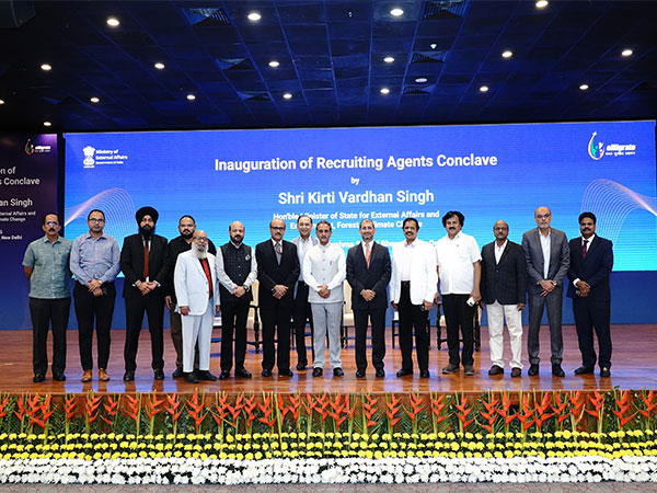 MoS Kirti Vardhan Singh at the conclave (Image: X@KVSinghMPGonda)