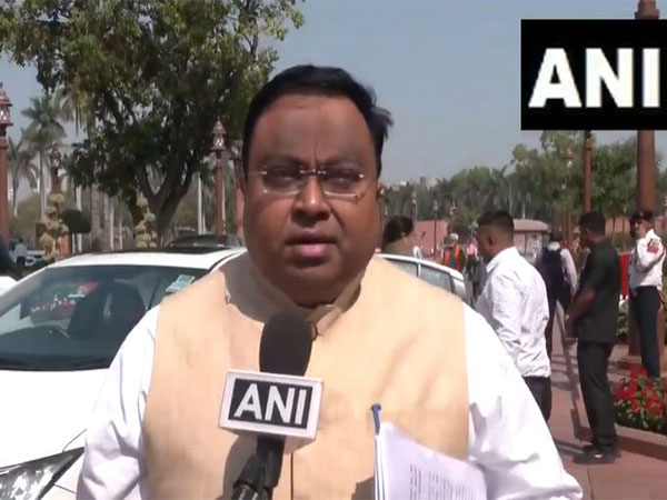  Biju Janata Dal (BJD) MP Sasmit Patra (Photo/ANI)