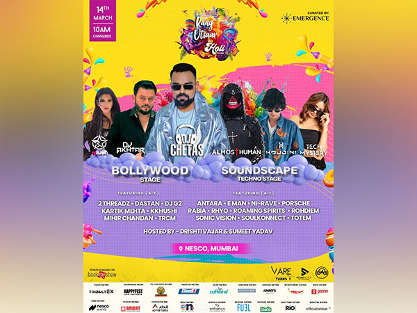 Emergence Presents Rang Utsaav 2025 – India’s No.1 Holi Event!