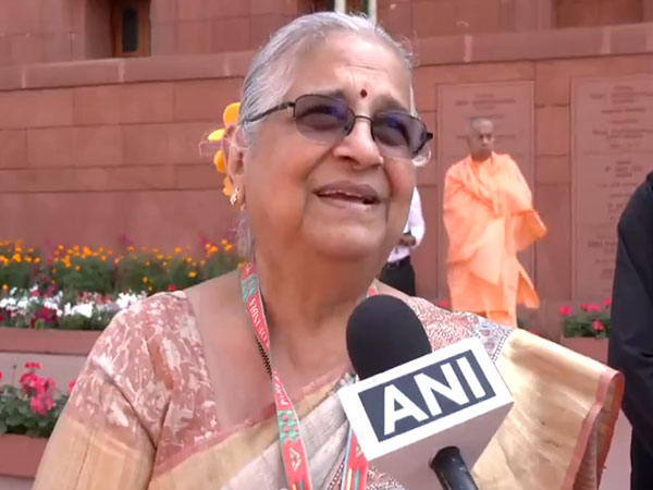 Rajya Sabha MP Sudha Murthy (Photo/ANI)