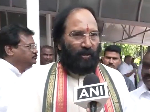 Telangana Minister Uttam Kumar Reddy (File Photo/ANI)