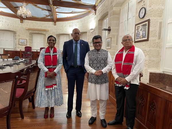 MoS Pabitra Margherita in Barbados (Photo/X@margheritaBJP)