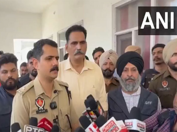 SSP Moga Ajay Gandhi (Photo/ANI)