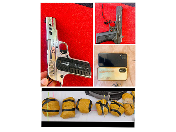 Recovered items by the BSF (Photo: BSF)