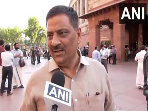  JD(U) National Working President Sanjay Kumar Jha (Photo/ANI)
