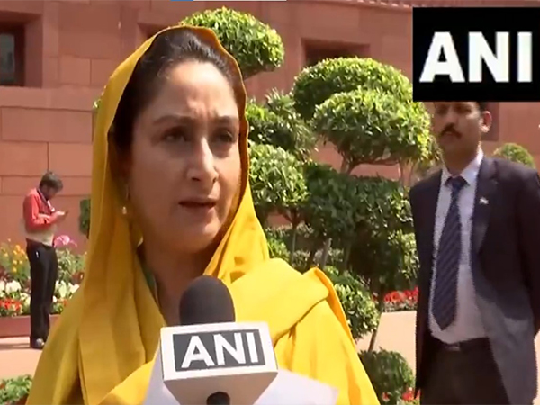 Shiromani Akali Dal MP Harsimrat Kaur Badal (Photo: ANI)