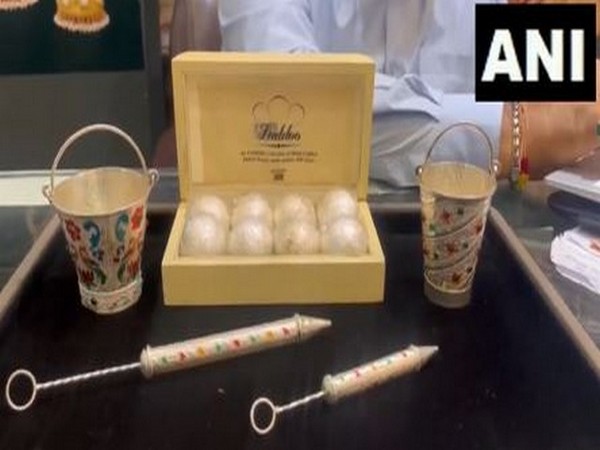 Silver pichkaris and small buckets (Photo/ANI)
