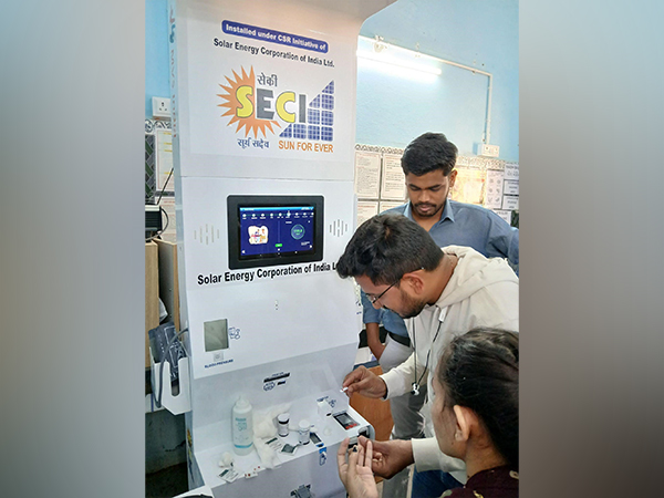 SECI’s CSR Initiative Brings Health ATM Machines to CHCs and PHCs in Banaskantha, Gujarat under Project Aarogyya