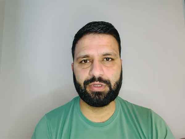 Hakeem Baloch, Focal Person, Baloch National Movement’s Foreign Committee (Image/ANI)