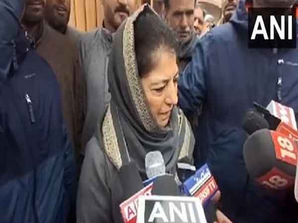 People's Democratic Party chief Mehbooba Mufti (Photo/ANI)
