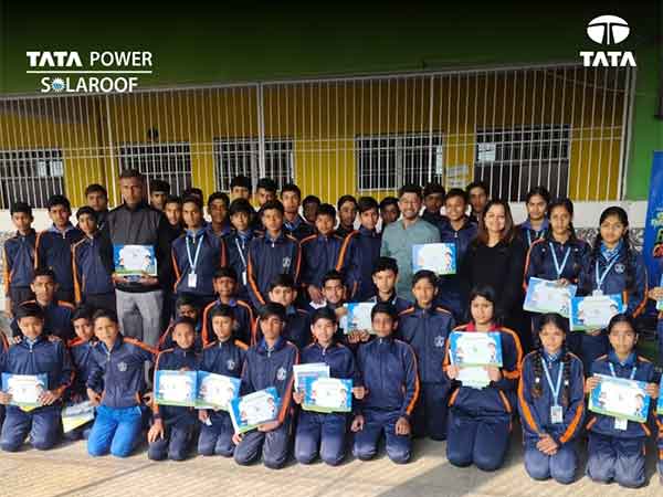 Students from 1,000 schools across 24 towns participate in Tata Power’s Club Enerji Eco Crew, learning about solar energy and sustainable practices