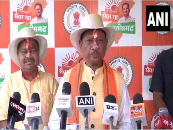 Chhattisgarh CM Vishnu Deo Sai. (Photo/ANI)