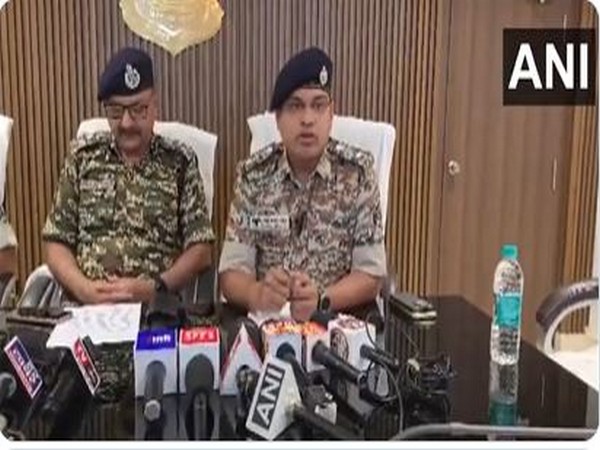 Bijapur Superintendent of Police (SP) Jitendra Kumar Yadav (Photo/ANI)