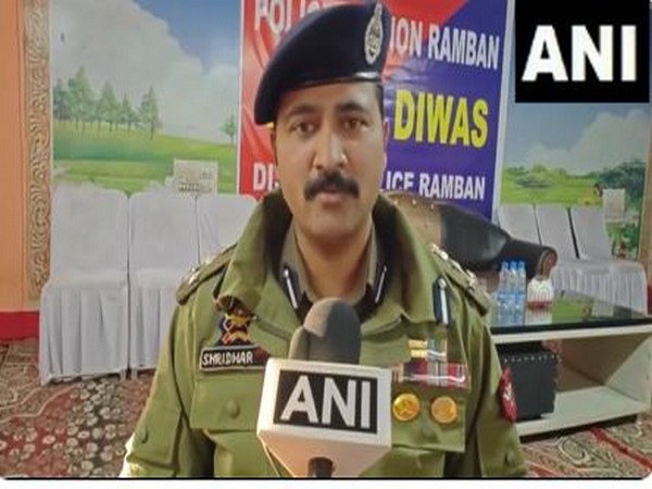 DIG Ramban, Kishtwar & Doda Range, Shridhar Patil (Photo/ANI)