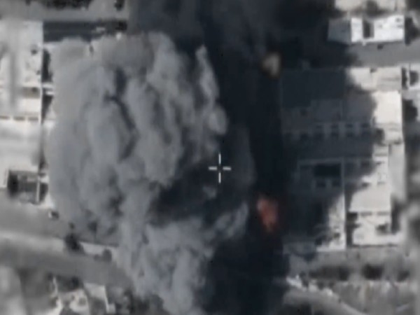 Israel's strikes in Damascus (Image: X@IDF)