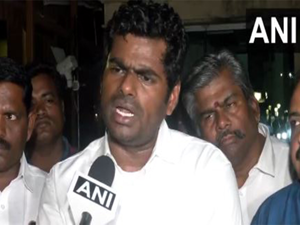 Tamil Nadu BJP President K Annamalai. (Photo/ANI)