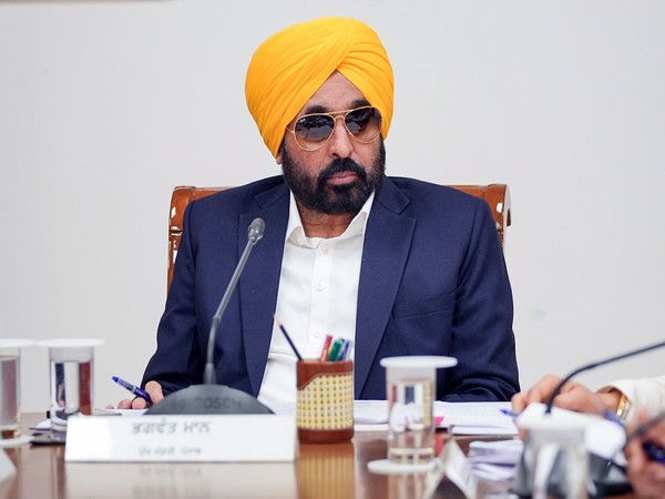  Punjab Chief Minister Bhagwant Mann (Photo/ANI)