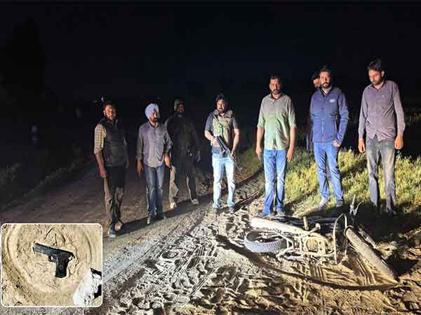 AGTF and  Faridkot Police apprehends Gangster Manpreet Singh  (Photo/ @DGPPunjabPolice)