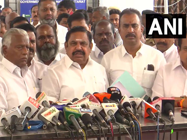All India Anna Dravida Munnetra Kazhagam (AIADMK) General Secretary Edappadi K Palaniswami (Photo/ANI)