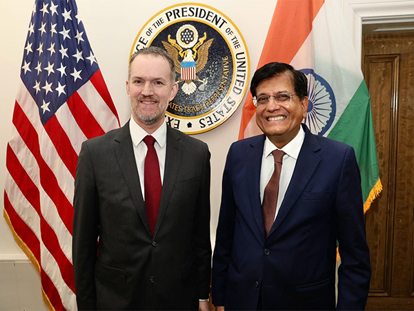 US Trade Representative Jamieson Greer and India's Commerce Minister Piyush Goyal (Image: X/@PiyushGoyal)