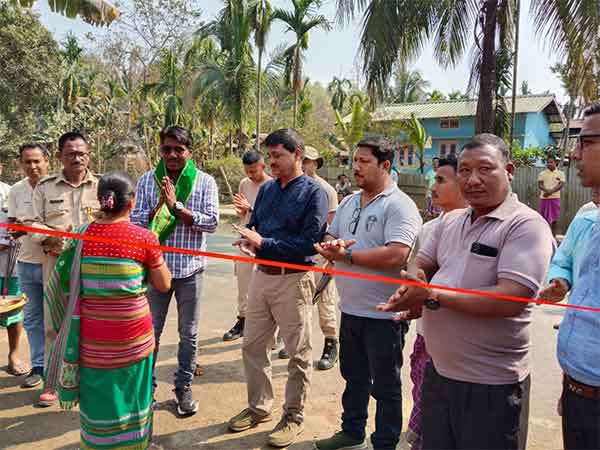 Solar fence energized at Goalpara to secure households in human-elephant conflict situation (Photo/ANI)
