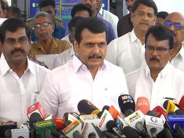 Tamil Nadu Excise Minister Senthil Balaji (Photo/ANI)