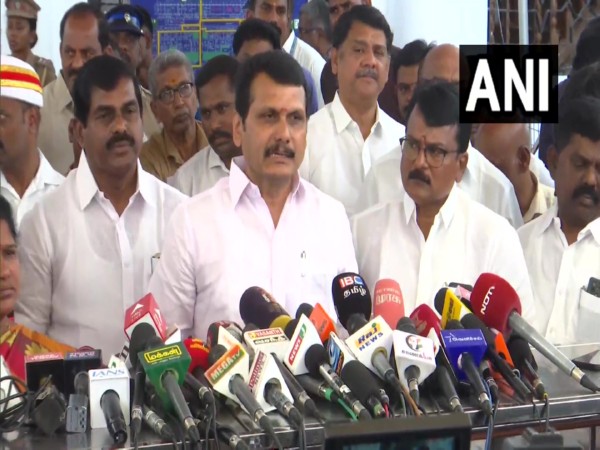 Tamil Nadu Minister V. Senthil Balaji. (Photo/ANI)